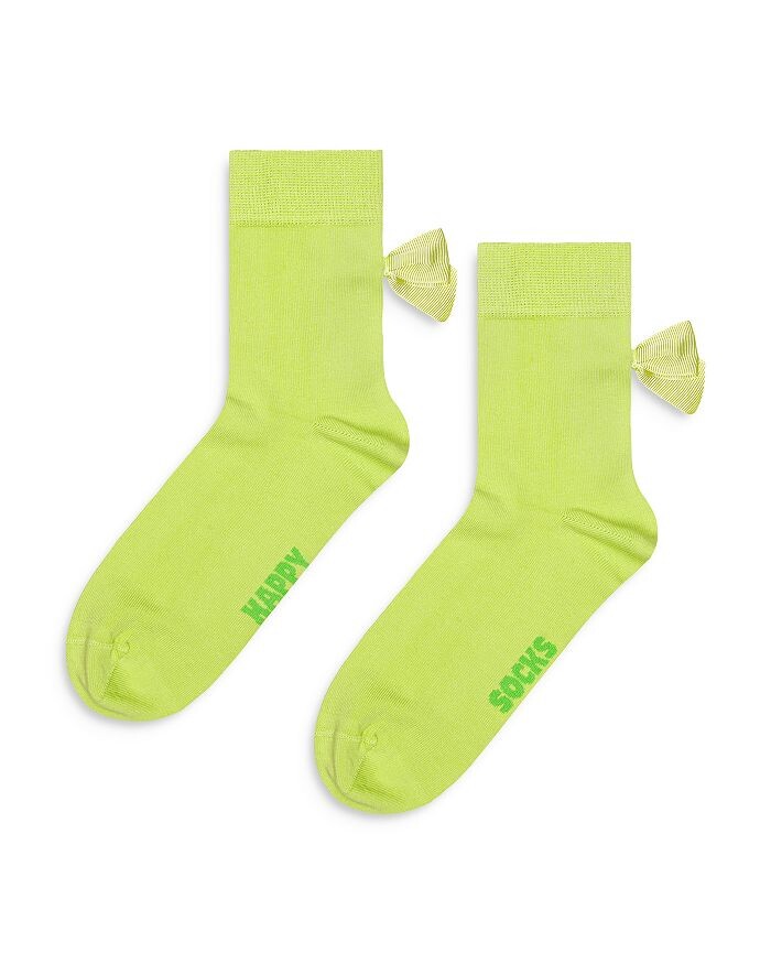

Носки Happy Socks с бантом, зеленый
