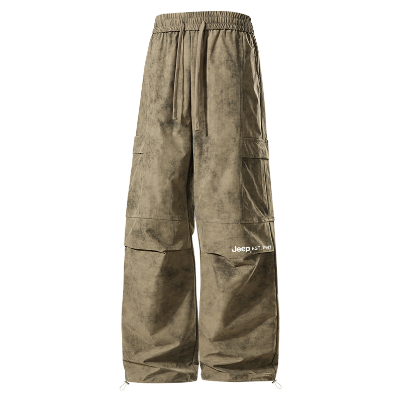 

Повседневные брюки унисекс утепленные с флисовой подкладкой карго Jeep, maple leaf-fleece-lined