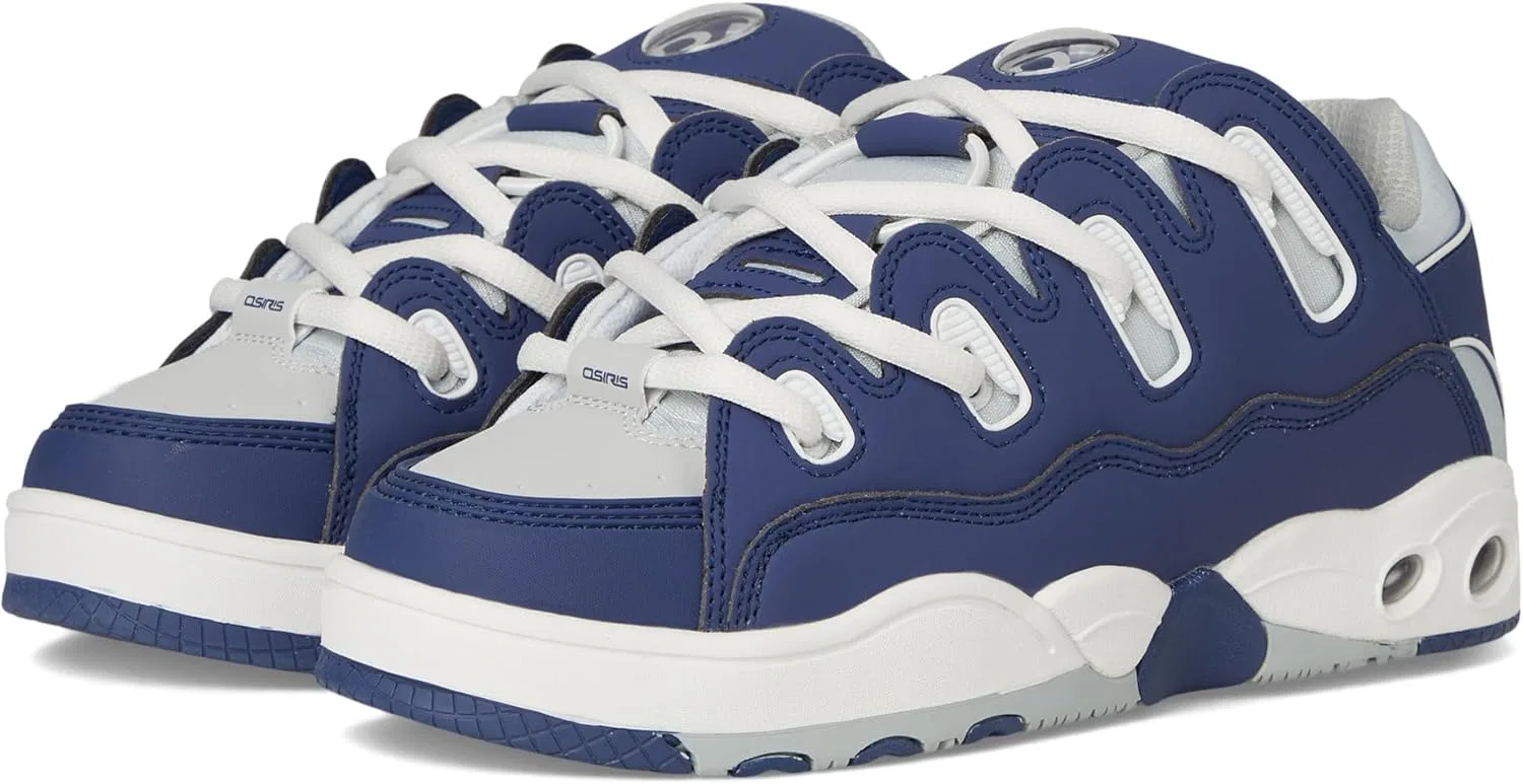 Мужские скейтбордические кроссовки Osiris D3 Og, Navy/Grey/White