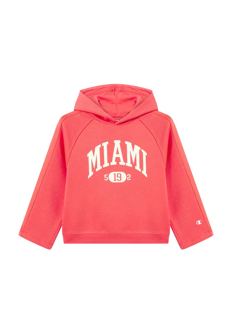 Худи Champion COLLEGE DREAM HOODIE LIGHTWEIGHT, Coralle/Coral — фото 3
