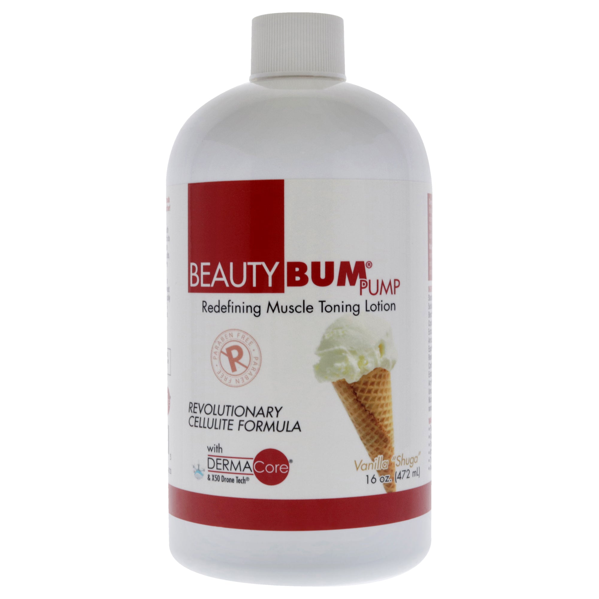 

Лосьон для тонизирования мышц BeautyBum Pump Redefining Muscle Toning Lotion - Vanilla Shuga от BeautyFit для женщин - 473 мл (16 унций), прозрачный
