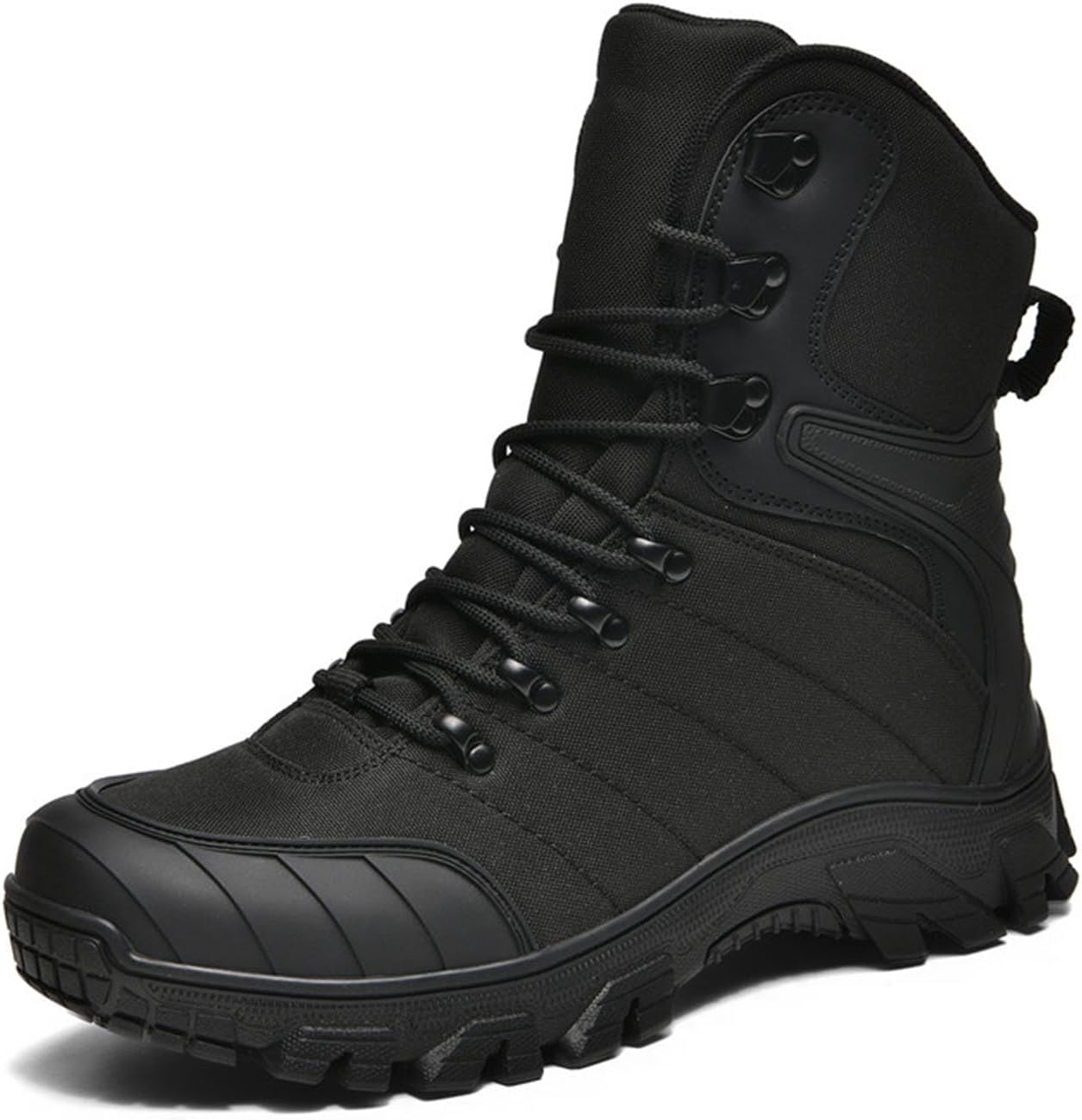 

Легкие мужские тактические ботинки для походов Maylrvjv, тренировки на свежем воздухе, полевые боевые учения, военные ботинки, альпинистские ботинки, бежевый