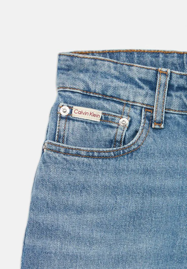 Прямые джинсы унисекс прямого кроя Calvin Klein Jeans, Cloudy Blue — фото 3