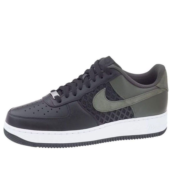 

Кроссовки air force 1 low premium 'birds nest black olive' Nike, черный
