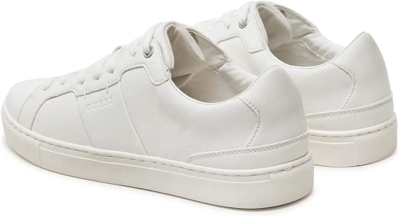 Мужские кроссовки Guess Fmttoi на шнуровке из искусственной кожи, White — фото 3