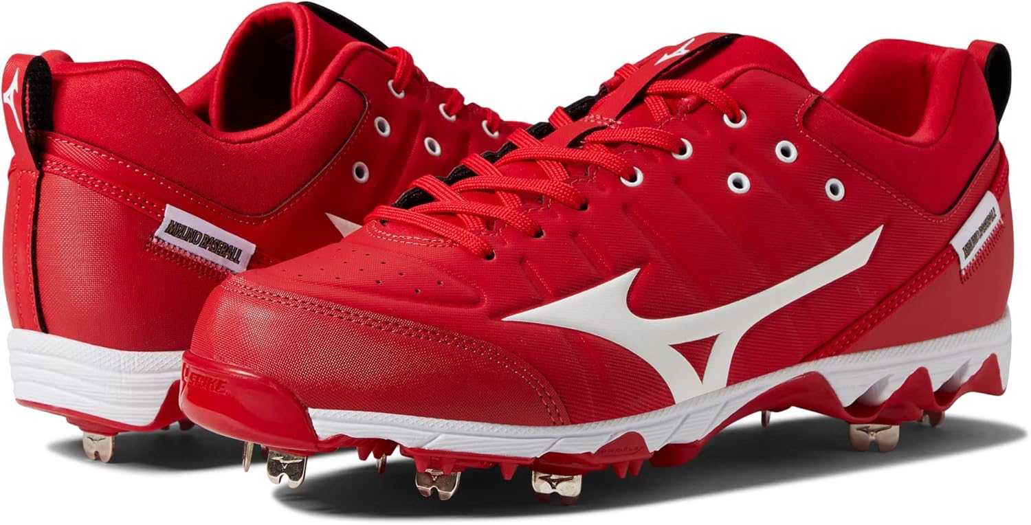 

Бейсбольные кроссовки Mizuno Men's 9-Spike Ambition 2, белый