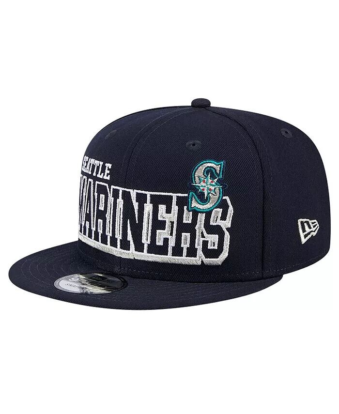 

Мужская темно-синяя бейсболка Seattle Mariners Game Day Bold 9FIFTY Snapback New Era, синий