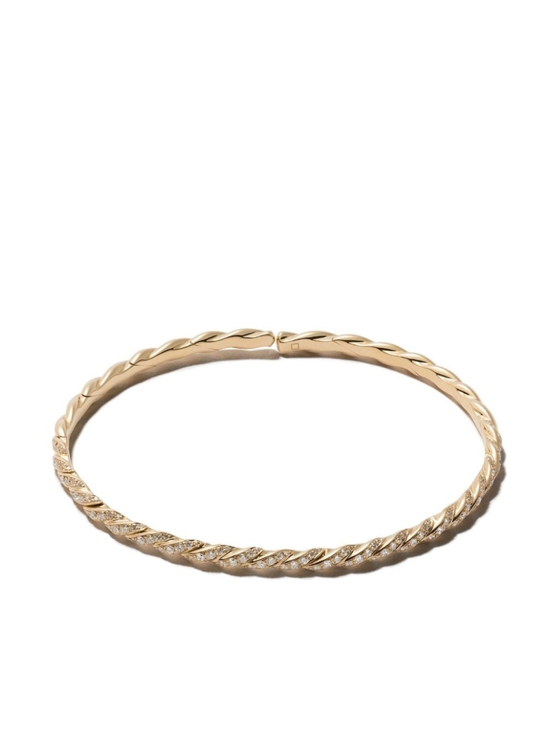 

Браслет Pavéflex из желтого золота с бриллиантами David Yurman, золотой