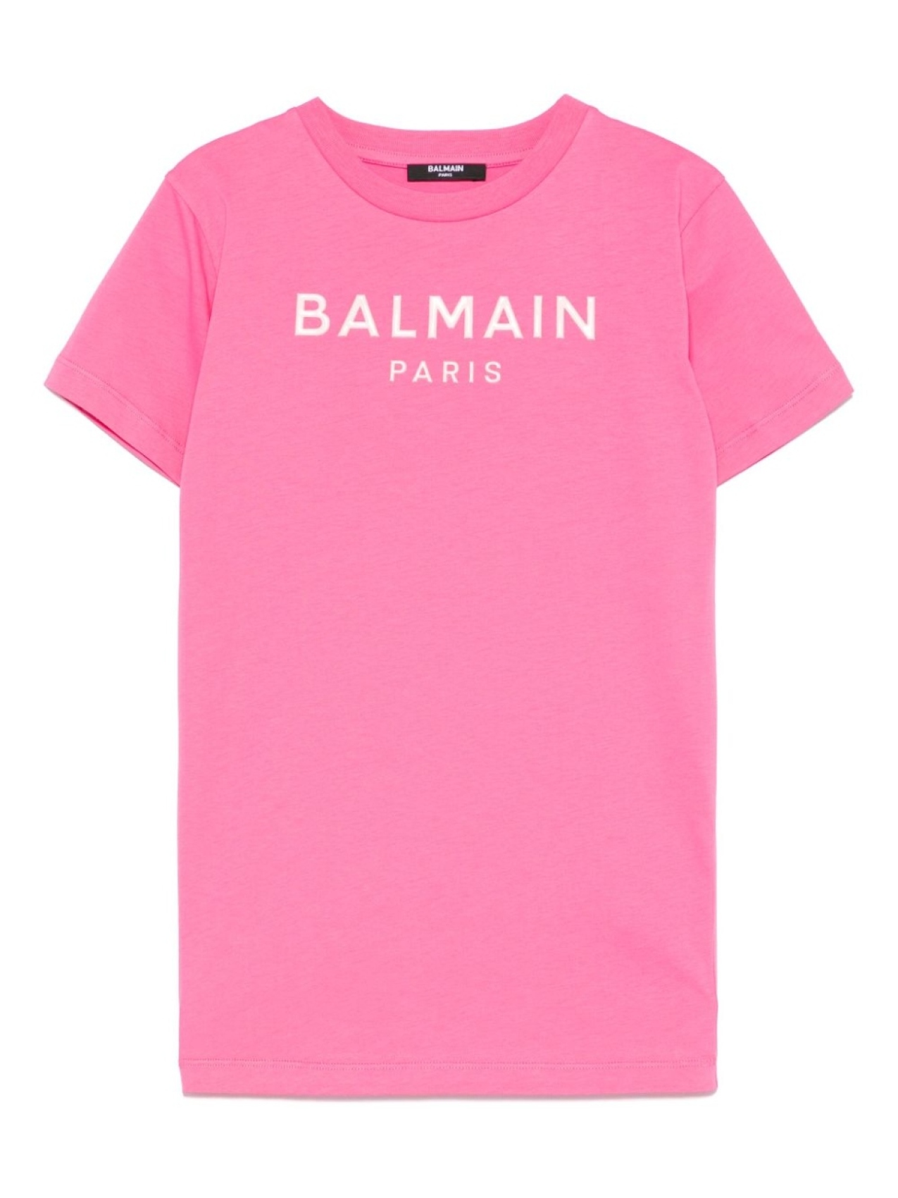 

Футболка с логотипом Balmain Kids, розовый