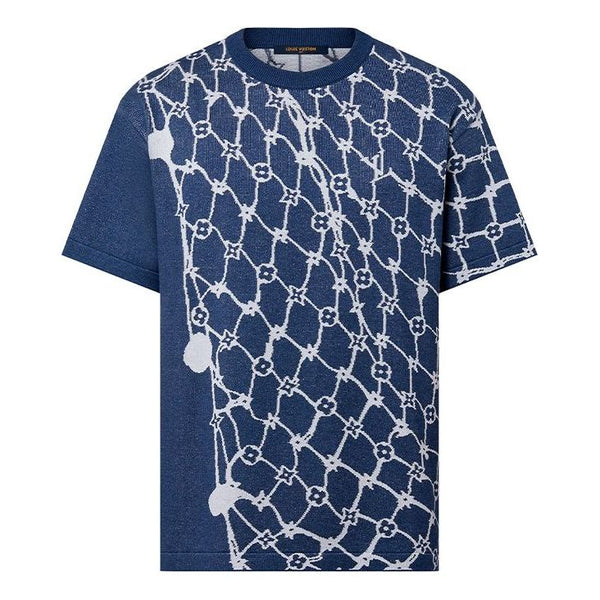 

Футболка cotton t-shirt 'blue' Louis Vuitton, синий
