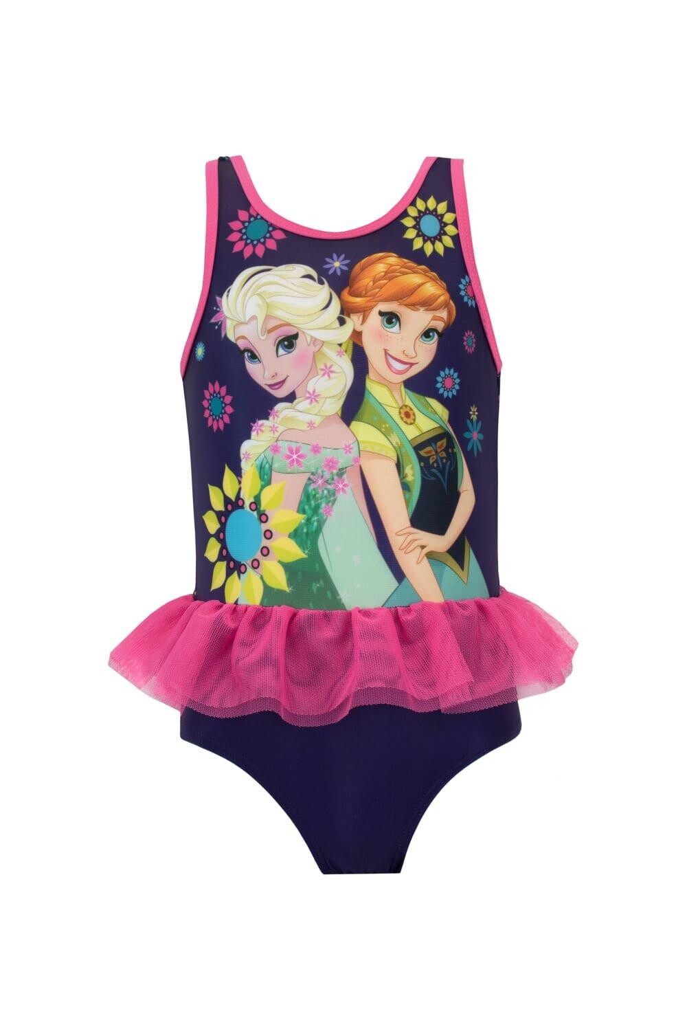 

Купальник из тюля с цветочным принтом Frozen Disney, синий