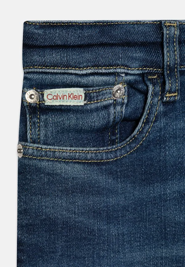 Джинсы визуального кроя Calvin Klein Jeans, Dark Blue Visual — фото 3