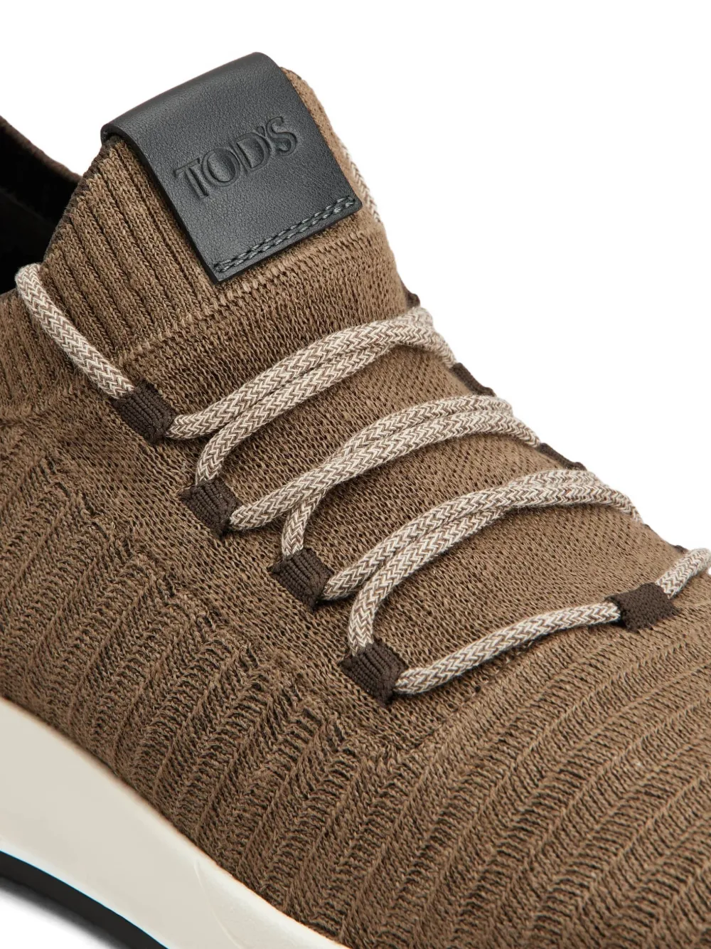 

Кроссовки на шнуровке Tod'S, коричневый