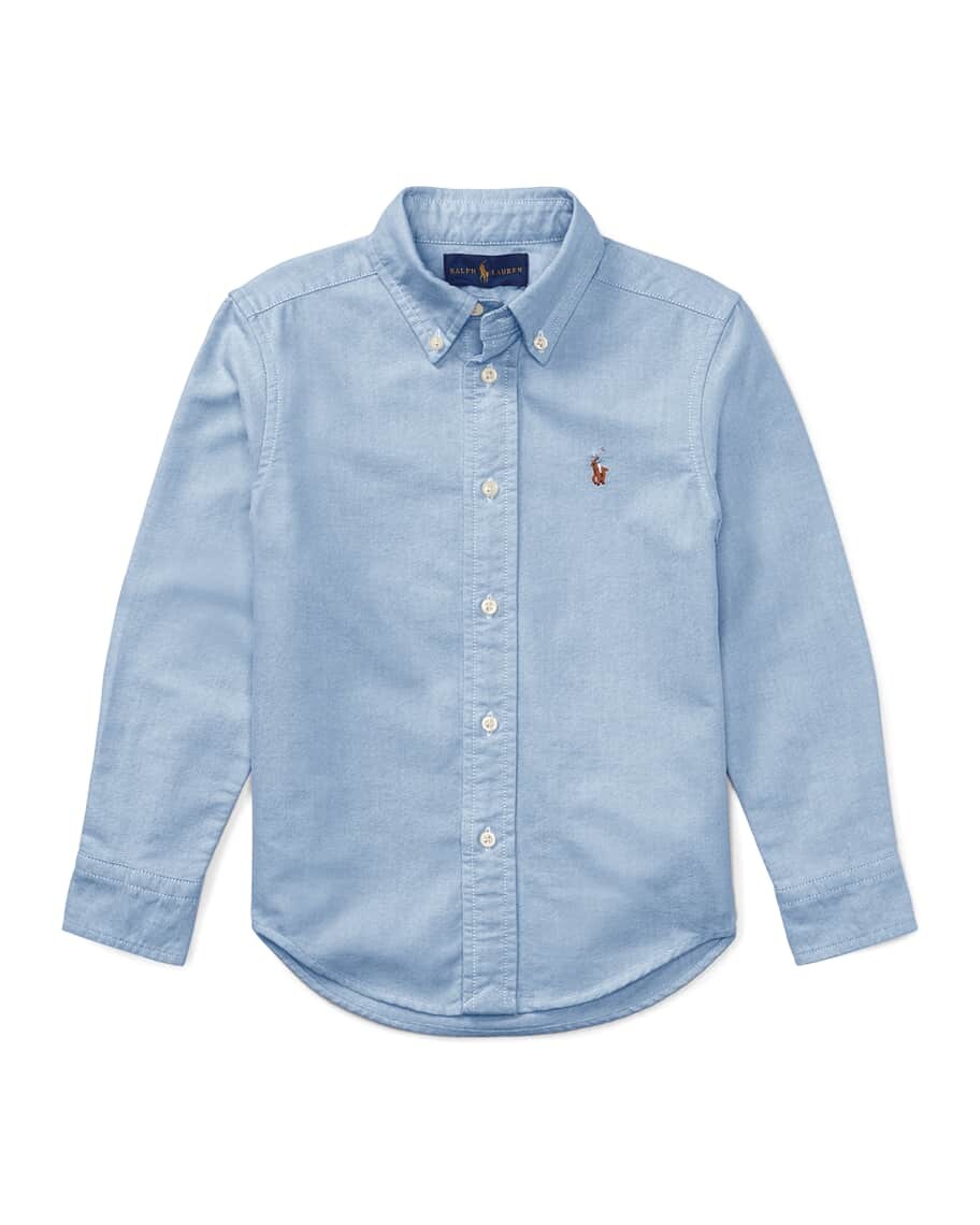

Оксфордская спортивная рубашка для мальчика, размер 4-7 Ralph Lauren Childrenswear