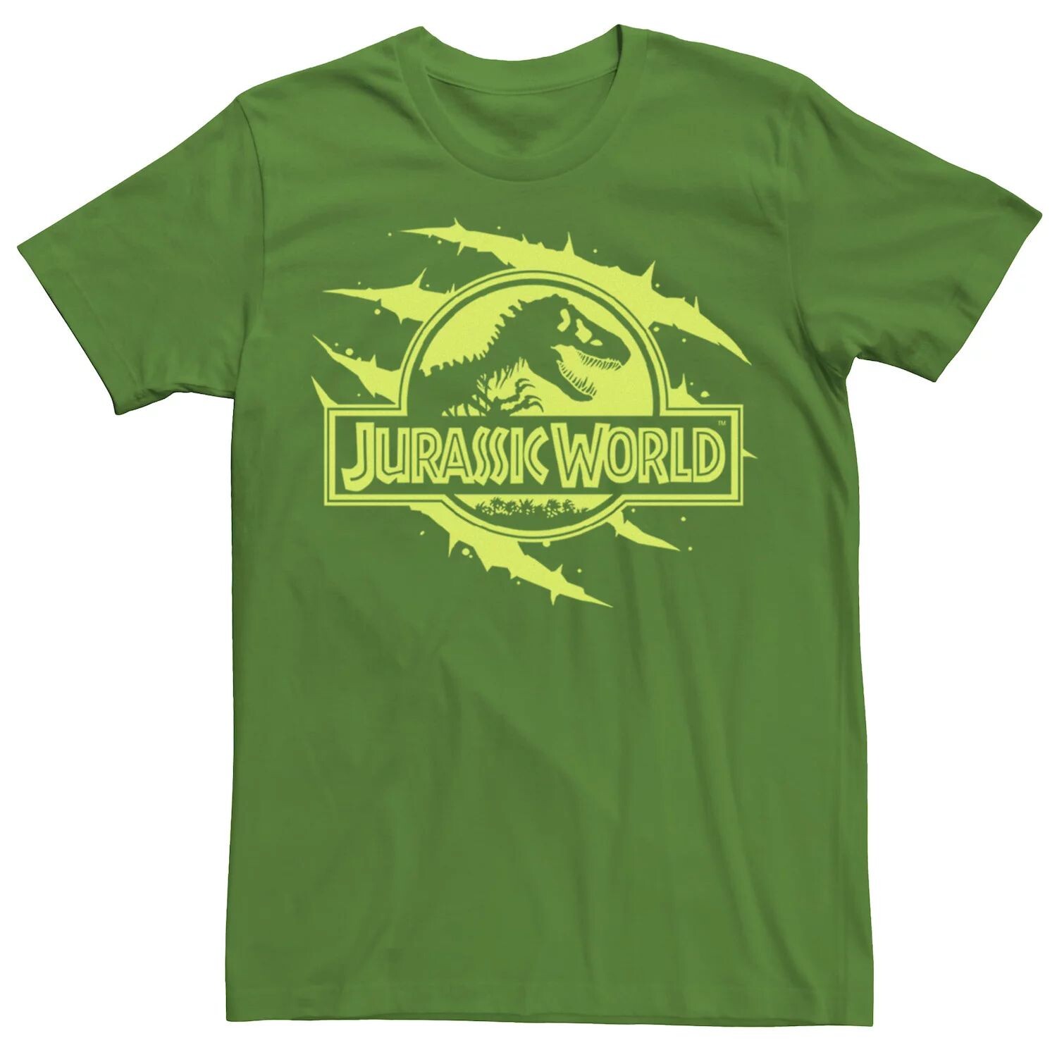 

Мужская футболка с логотипом Jurassic World Neon T-Rex Fossil Licensed Character