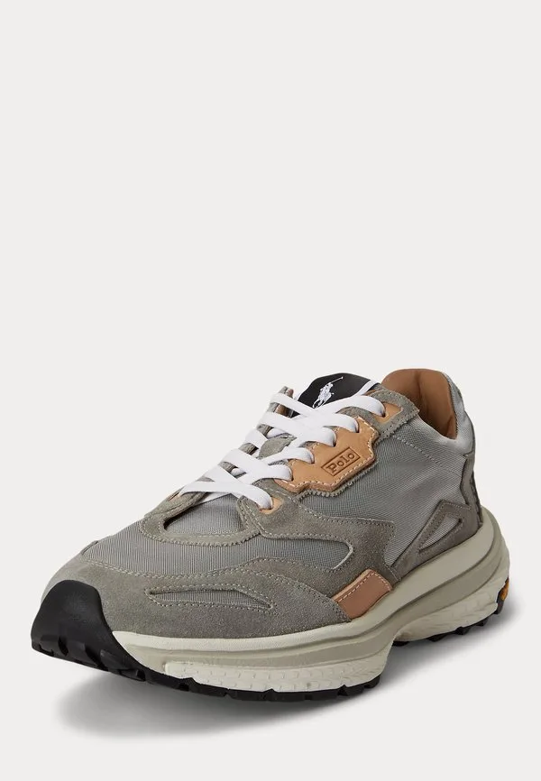 Современные кроссовки modern trainer 200 с замшевыми вставками Polo Ralph Lauren, Grey — фото 2