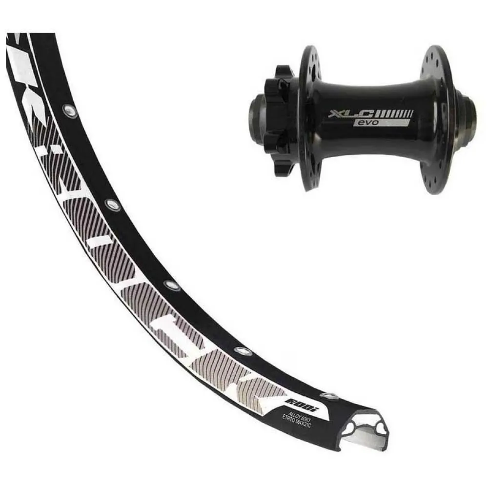 

Переднее колесо XLC Rodi Black Rock 27.5´´ 6B Disc MTB, черный