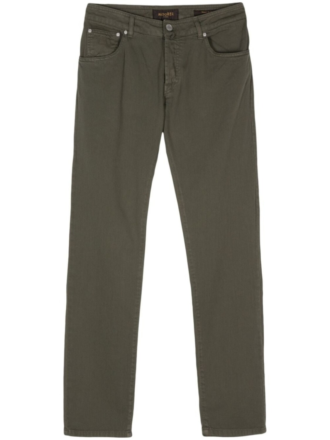 

Moorer джинсы Credi slim-cut, зеленый