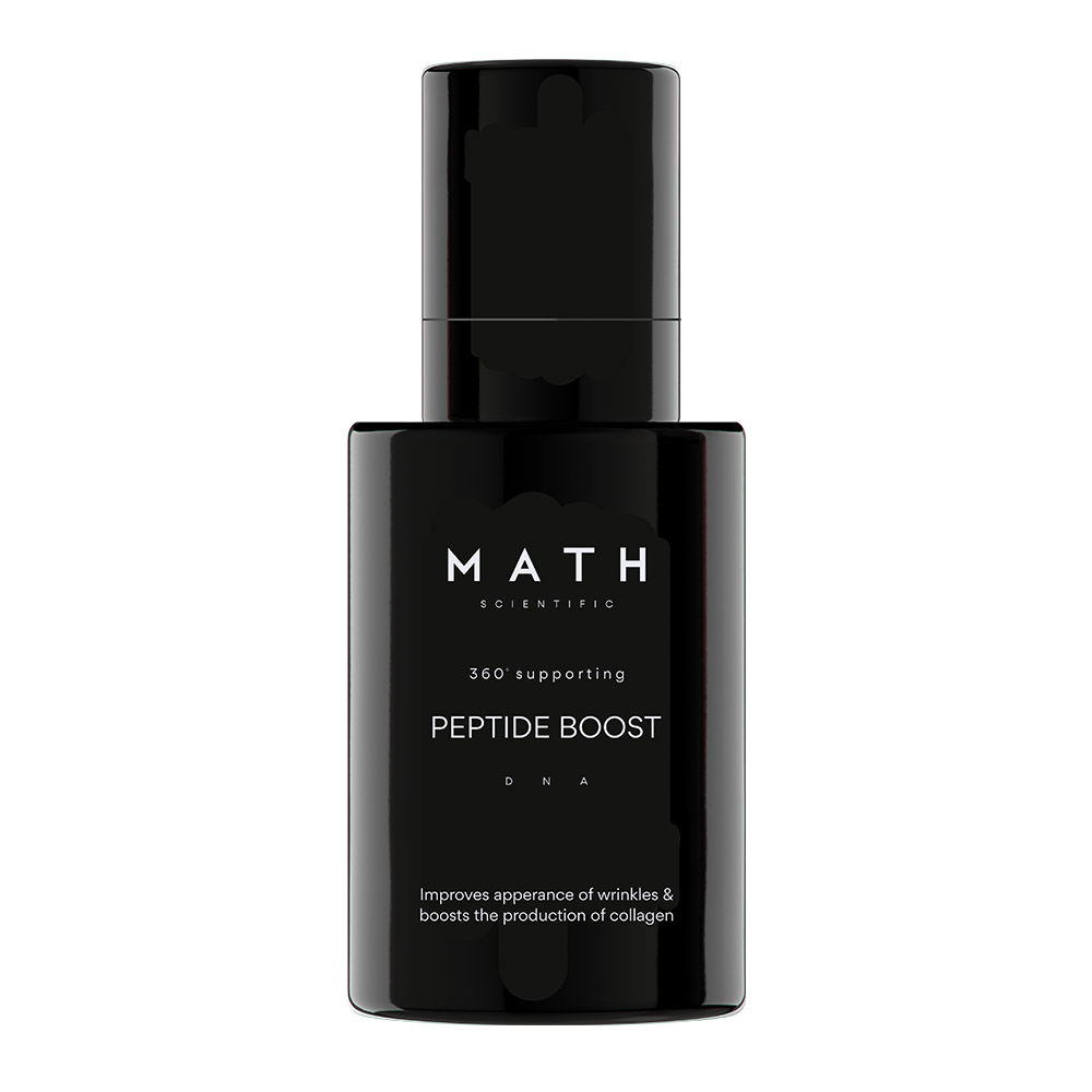 

Сыворотка для лица против морщин peptide boost anti-aging serum Math, 50 мл