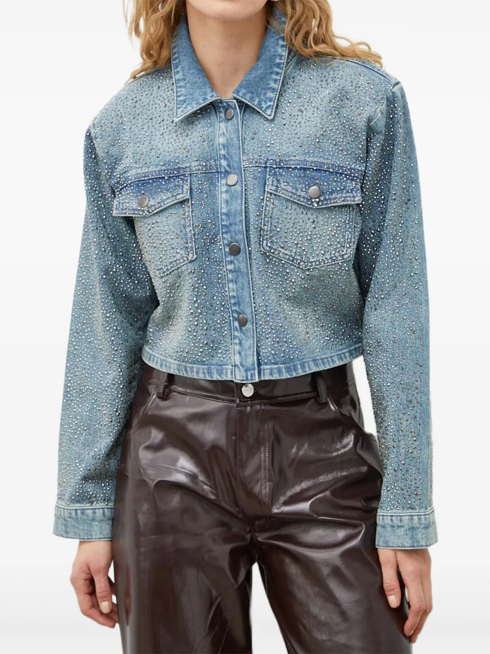 

Украшенный жакет NadivaGZ Gestuz, синий