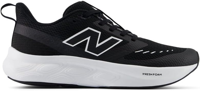 Кроссовки New Balance Kids Fresh Foam 625 V1 на шнуровке, белый/черный — фото 3