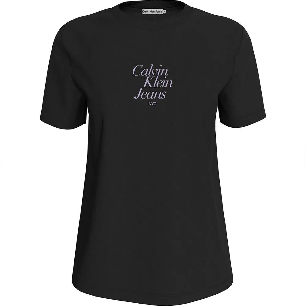 

Футболка Calvin Klein Jeans Font Graphic, черный