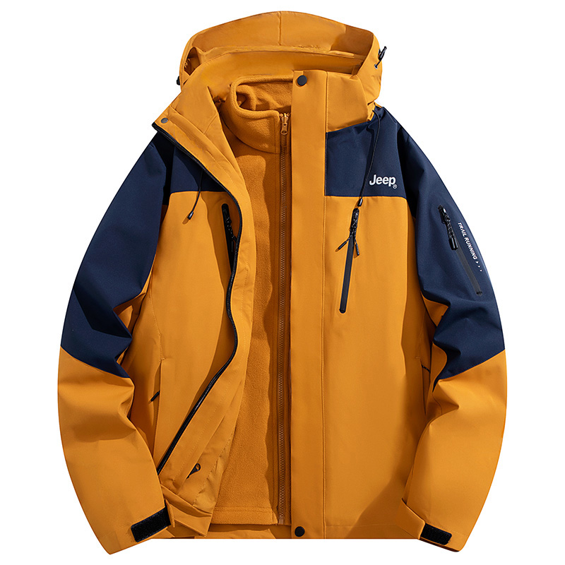 

Jeep Ветровка унисекс, Orange Yellow/Dark Blue