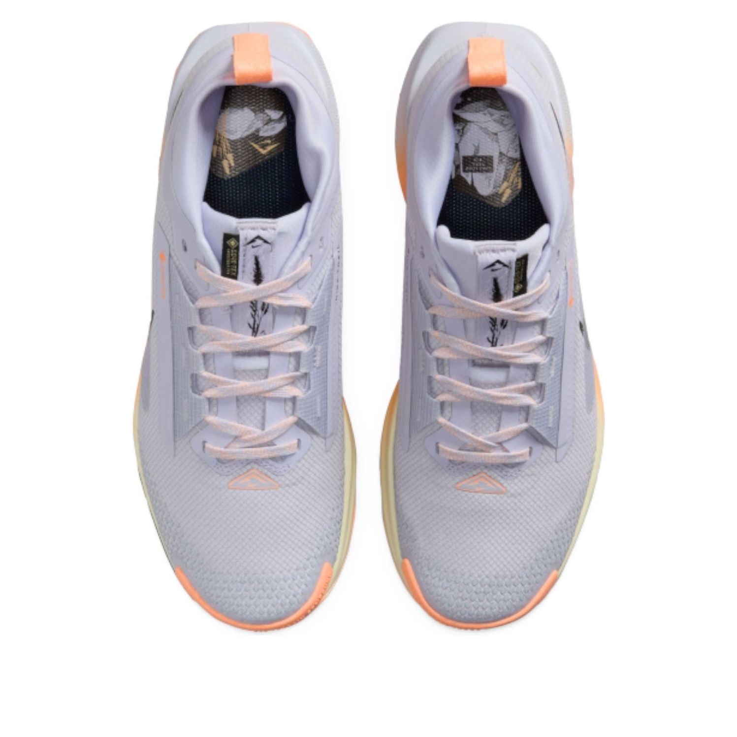 Кроссовки (WMNS) Nike Pegasus Trail 5 Gore-Tex 'Ghost Black Orange Pulse' — фото 3