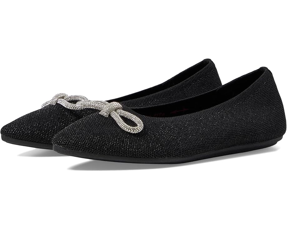 Туфли на плоской подошве SKECHERS Cleo Point - Glitzy Haze, черный