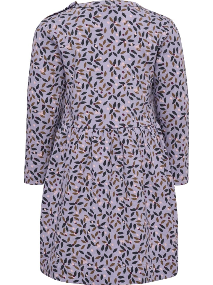 Платье Hummel Druckknopf L/S Hmlelvina Mädchen, цвет wisteria — фото 2