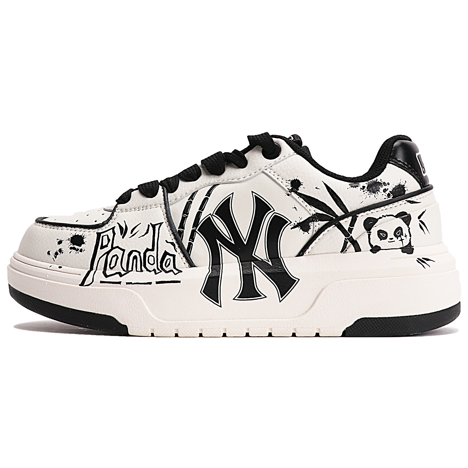 

Кроссовки MLB Chunky Liner Skateboard Shoes Unisex Low-Top Black White, Черный, Кроссовки MLB Chunky Liner Skateboard Shoes Unisex Low-Top Black White