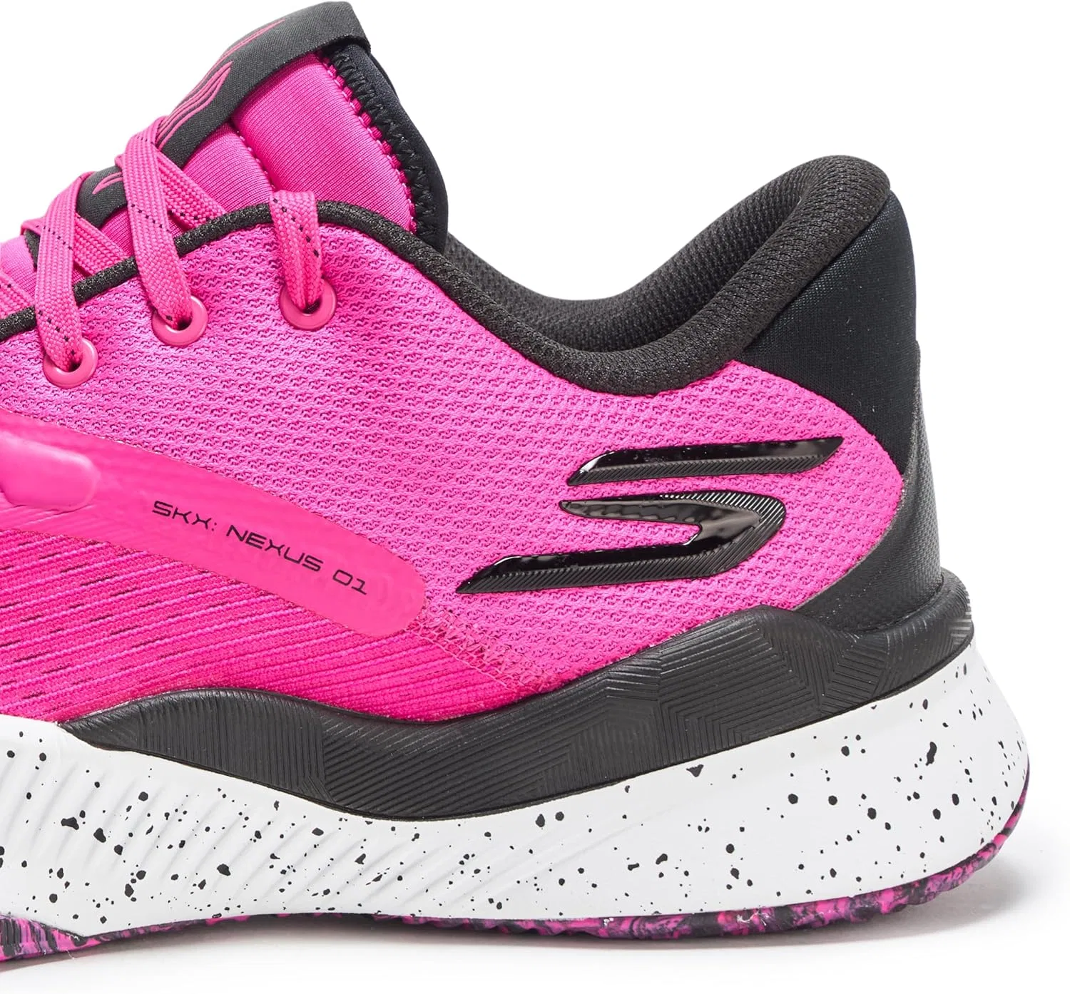 Мужские баскетбольные кроссовки Skechers Skx Nexus, Neon Pink — фото 4