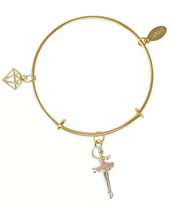 

Золотой браслет-балерина для девочек Zomi Gems, gold