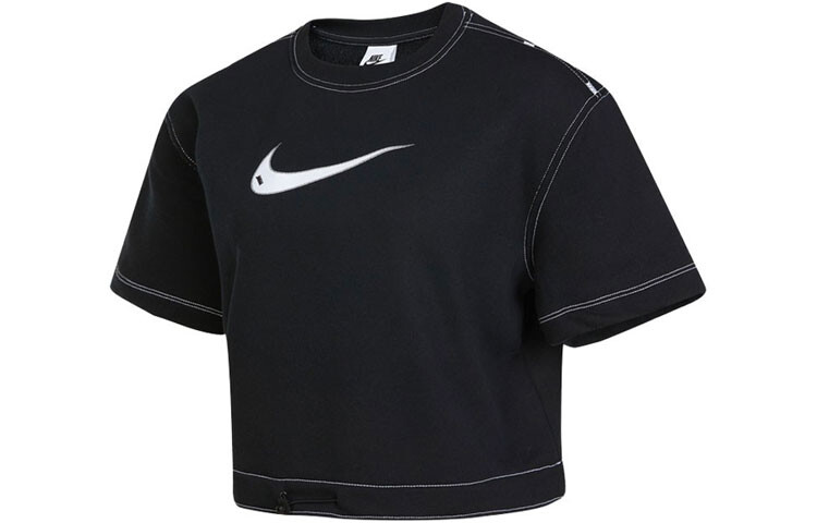 

Женский укороченный топ Nike, цвет Black