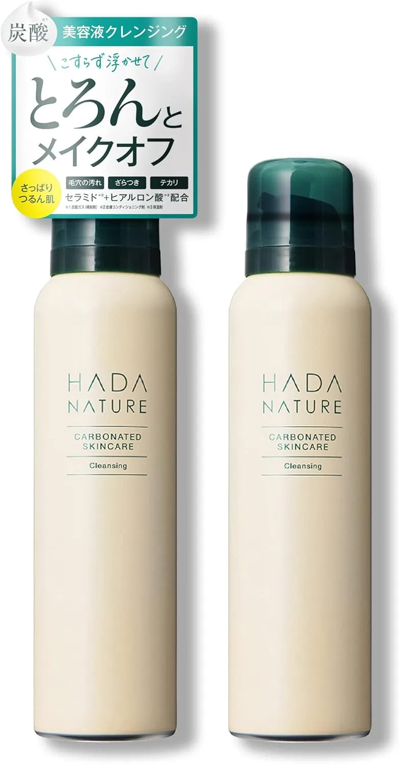 Пенка для умывания Hada Nameru с угольной пеной, 80 г