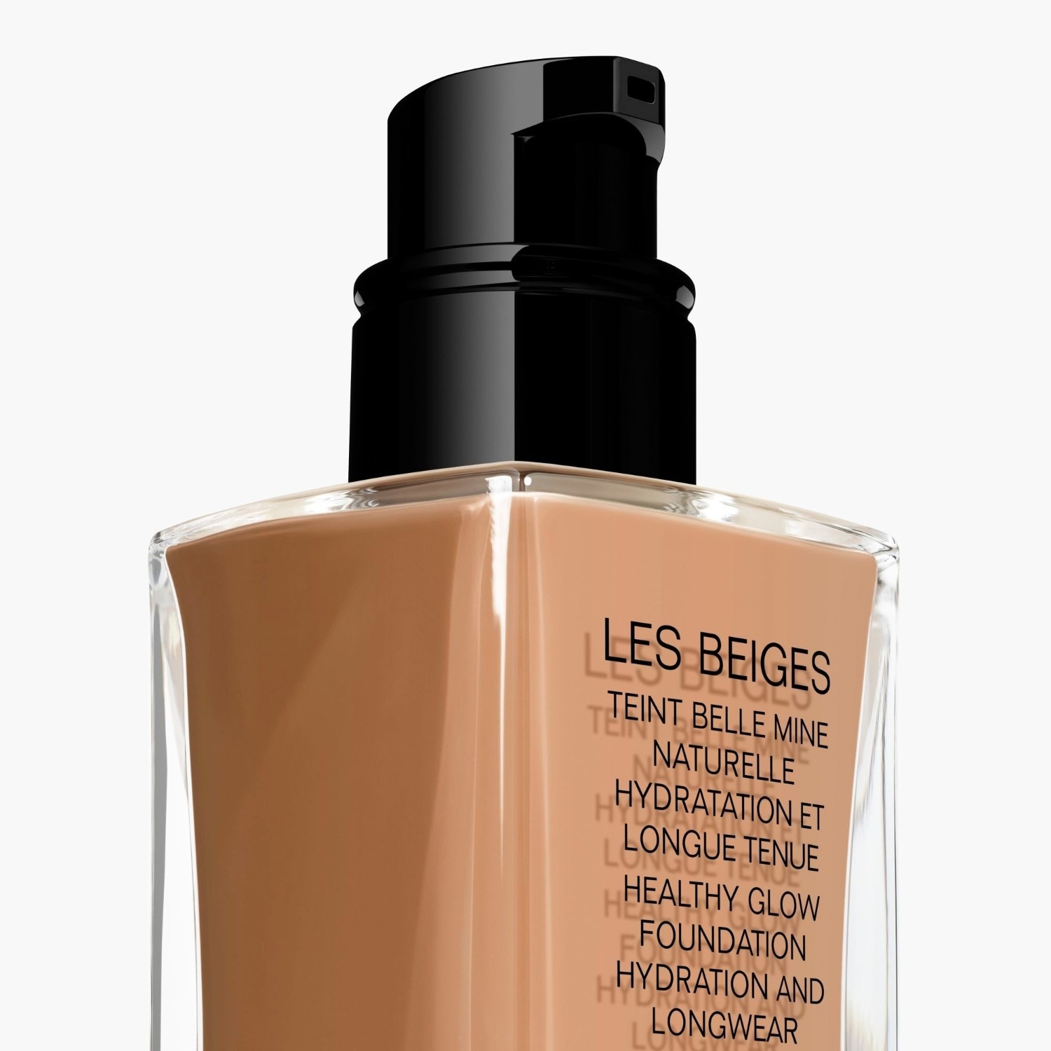 Тональный крем для лица les beiges foundation Chanel, b70 - beige, объем 30 мл — фото 2