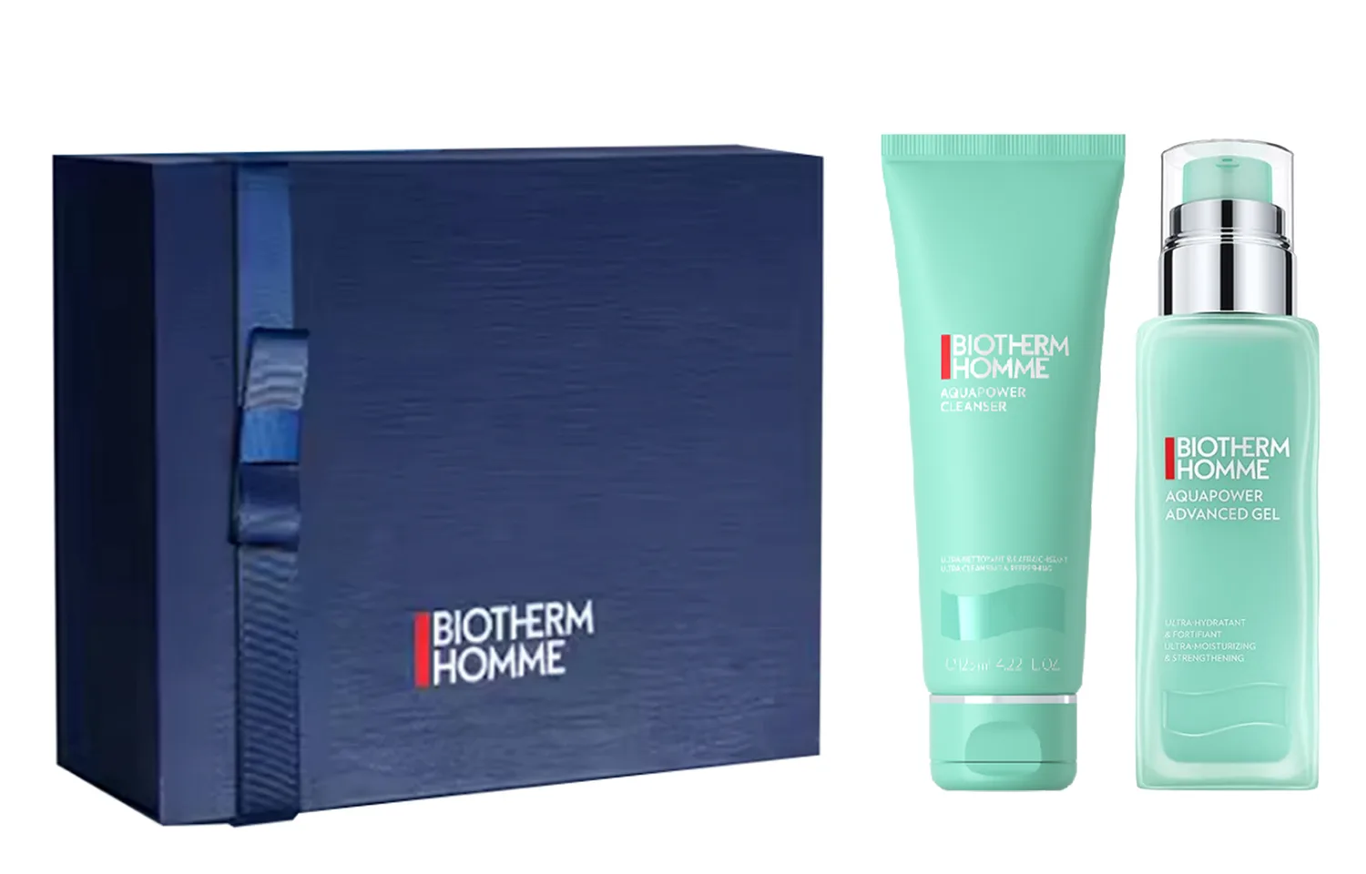 BIOTHERM Мужской набор для ухода: очищающее средство и увлажняющий крем, Two-Piece Set: Hydrodynamic Cleanser 125ml+Hydrodynamic Hydrating Lotion 75ml — фото 3