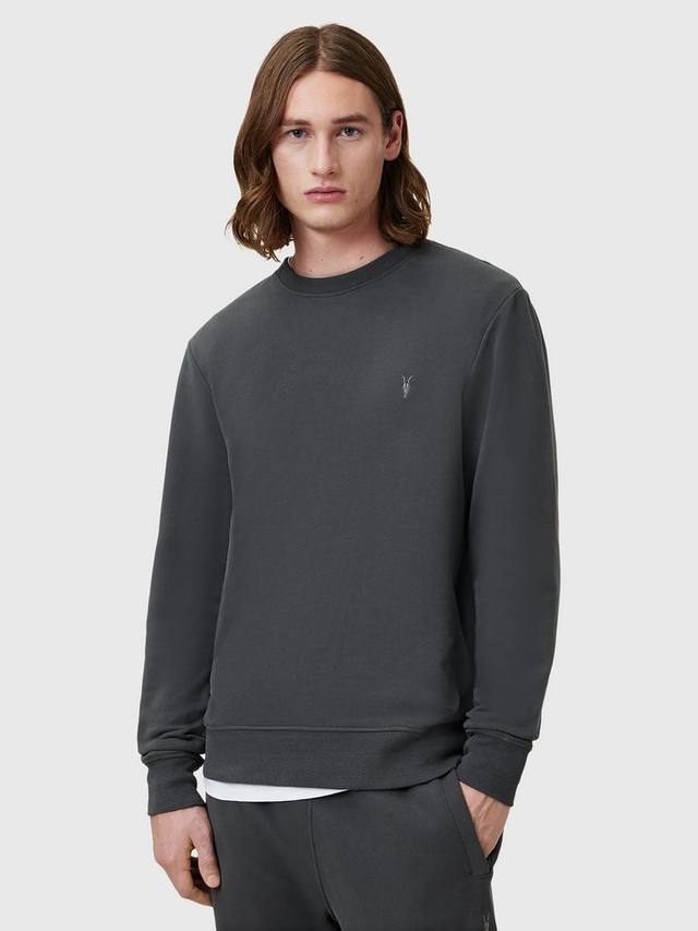 

Свитшот из органического хлопка Raven AllSaints, Carter Grey