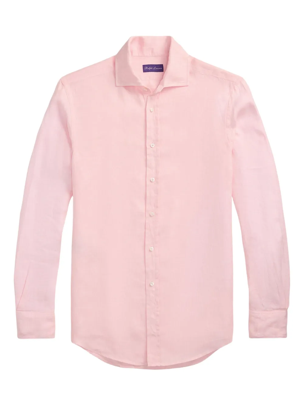 

Льняная рубашка Ralph Lauren Purple Label, розовый