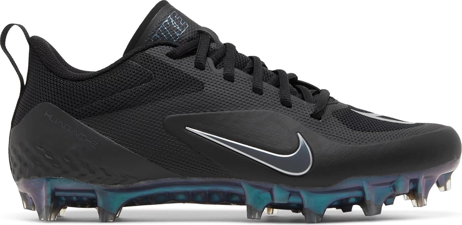 

Мужские бутсы для лакросса Nike Alpha Huarache 8 Pro CW4439-110 белого/чистого платинового/серого цвета, Black