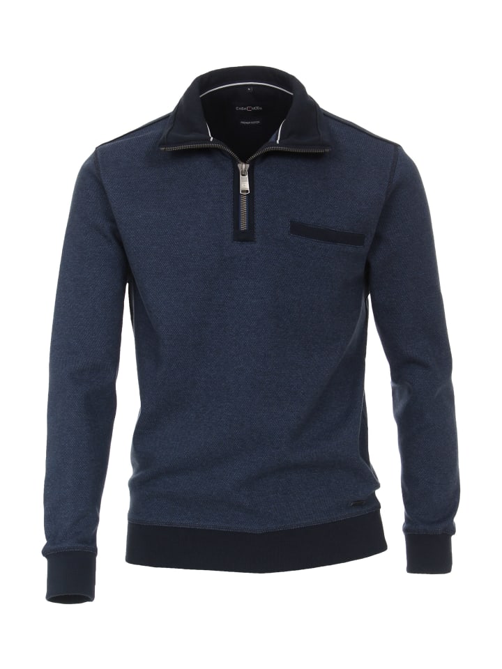 

CASAMODA Свитер Troyer средне-темно-синего цвета