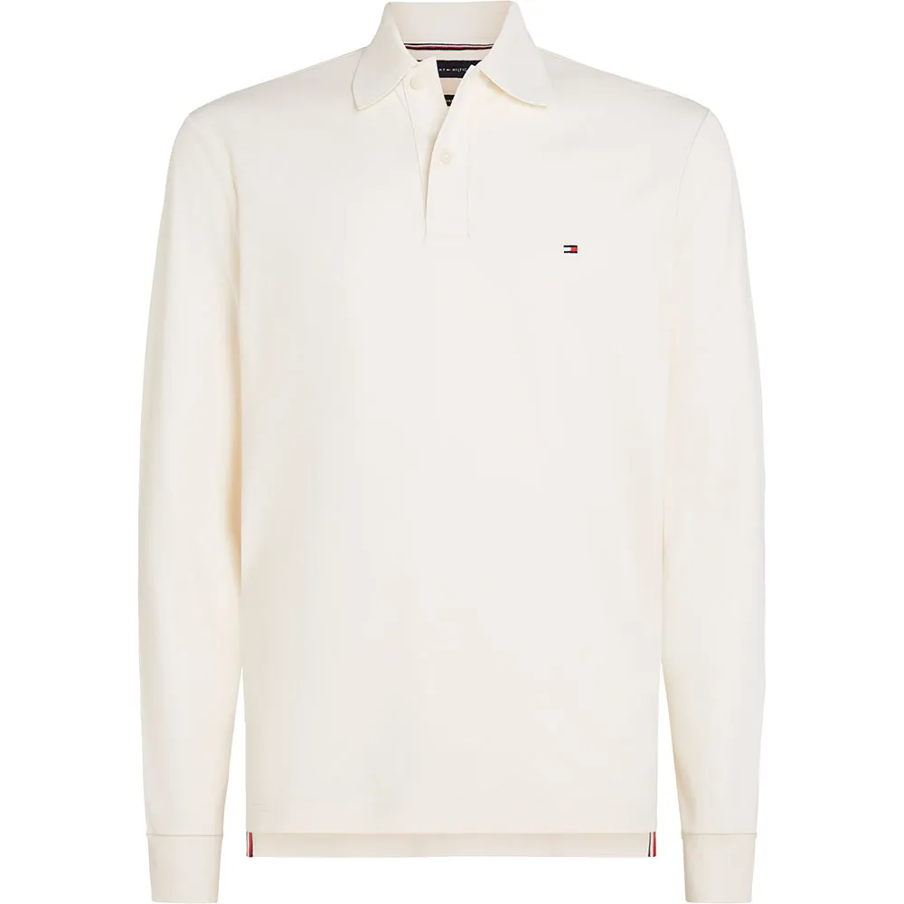 Поло с длинным рукавом Tommy Hilfiger MW0MW37317, белый — фото 3