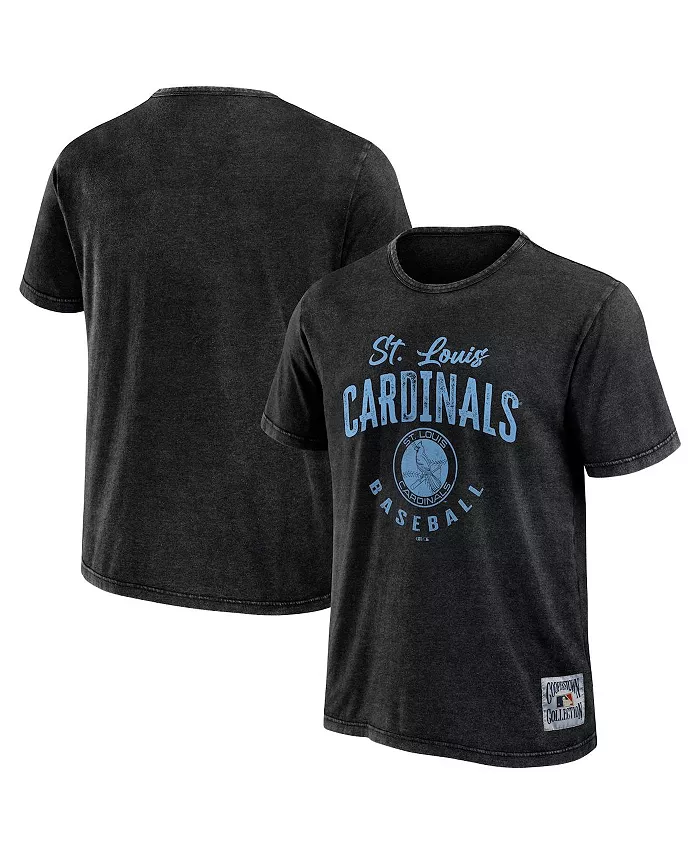 

Мужская футболка Heather Navy из коллекции Cooperstown St. Louis Cardinals, стиреная Fanatics