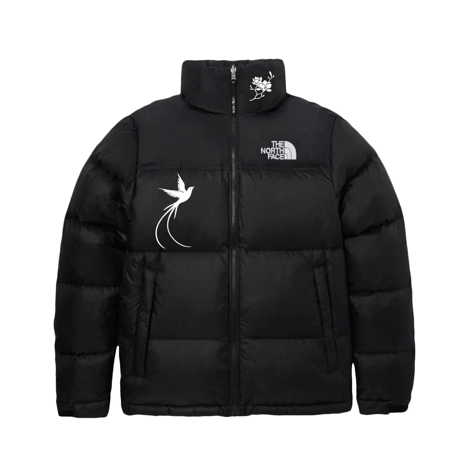 

Пуховик Unisex THE NORTH FACE, new year limited shopping bag