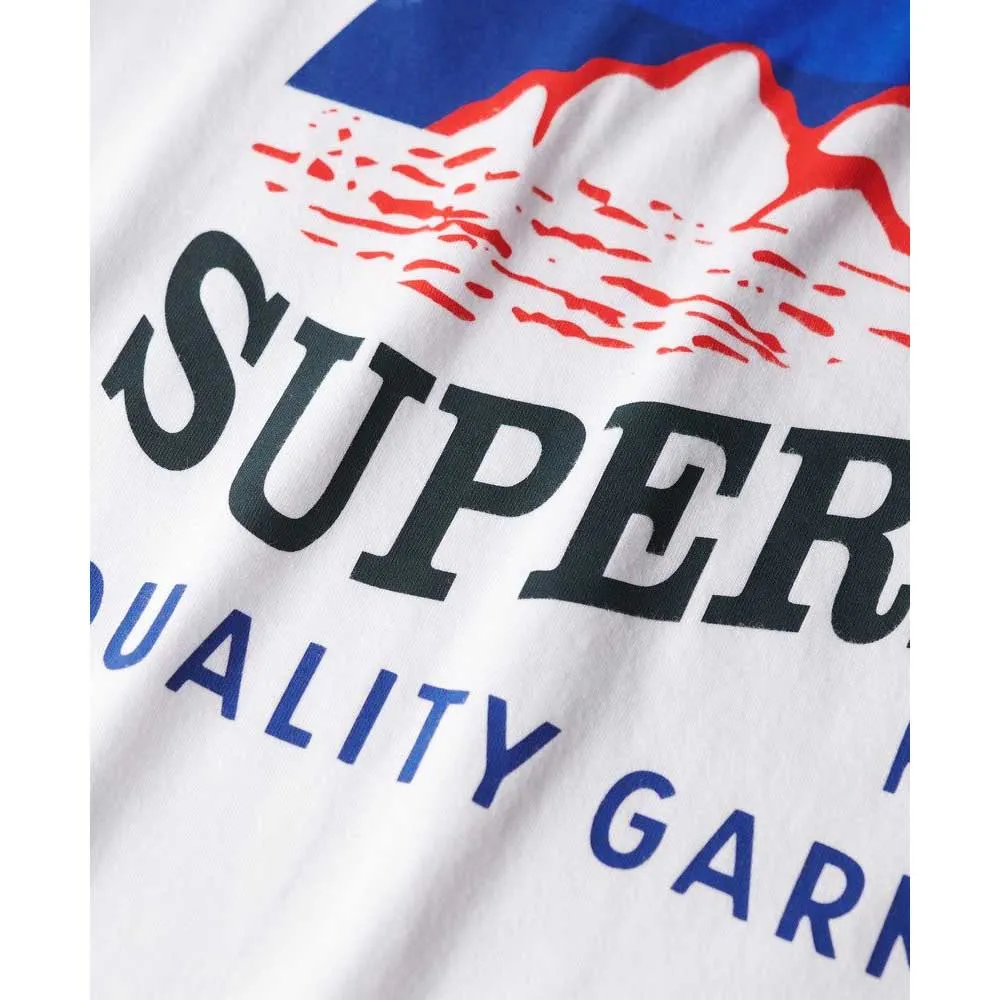 Футболка с коротким рукавом Superdry Great Outdoors Relaxed Fit, белый — фото 2
