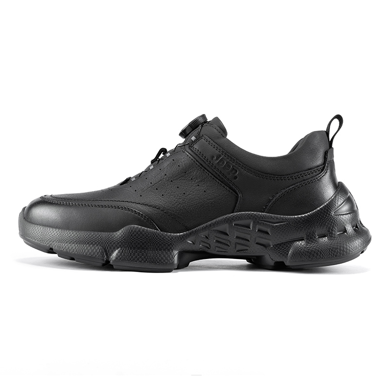 

Износостойкие и легкие низкие кеды мужские Jeep, черный