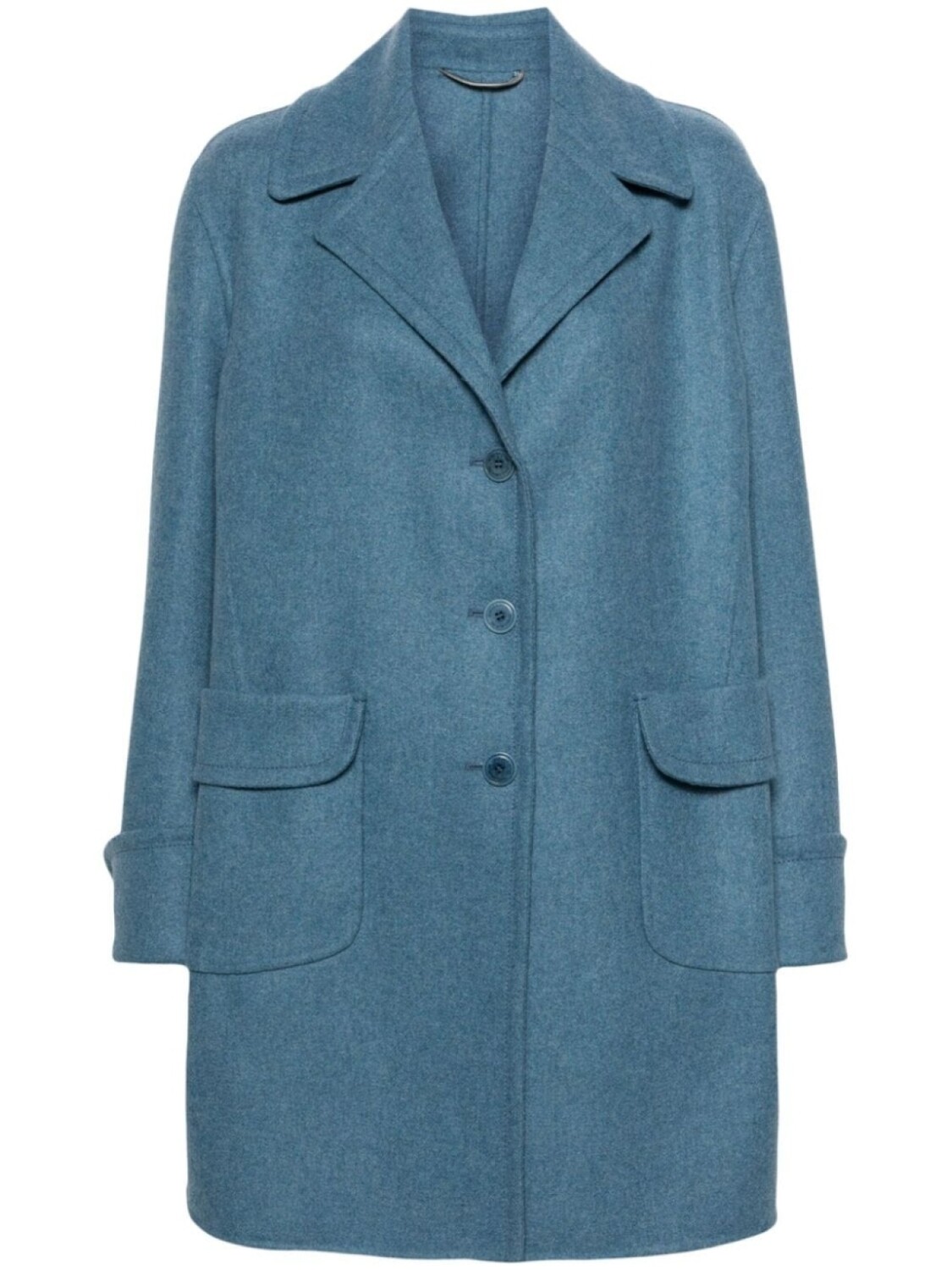 

Ermanno Scervino фетровое пальто, синий