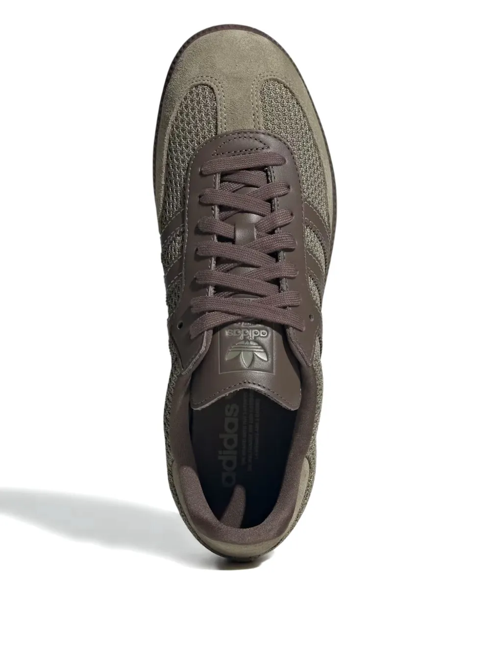 Кроссовки Samba OG "Orbit Green Cargo Brown" Adidas, зеленый — фото 2