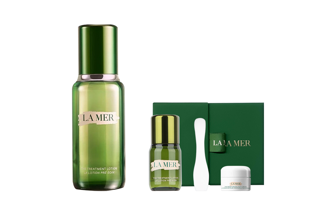 Косметический набор La Mer: эссенция, 100 мл + эссенция, 15 мл + крем Cloud Velvet, 3,5 мл — фото 3