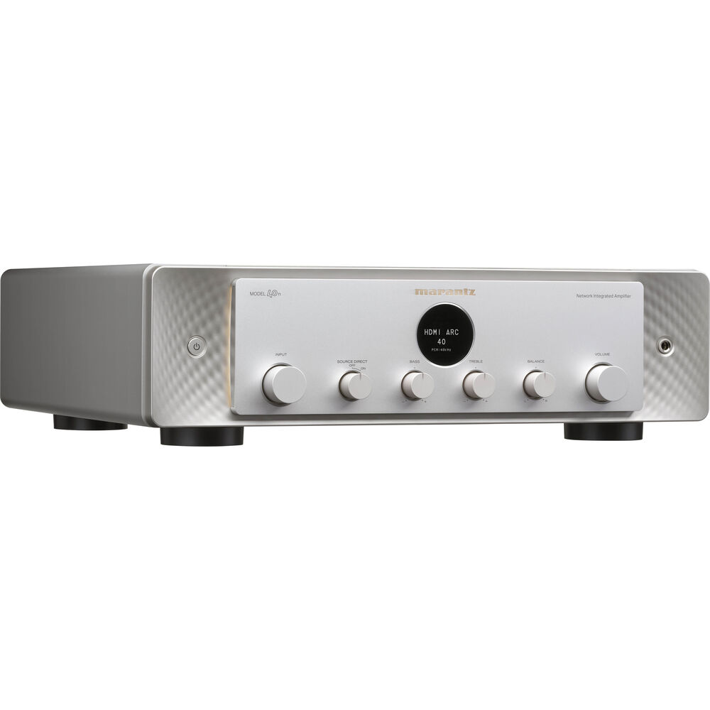 

Интегрированный стереоусилитель Marantz MODEL 40n мощностью 140 Вт (серебристо-золотой)
